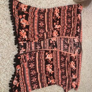 Charlotte Russe short sleeve cardigan